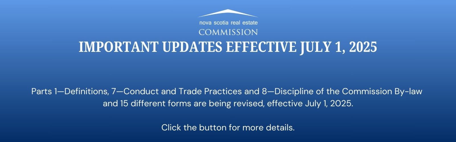 July 2025 By-law Updates